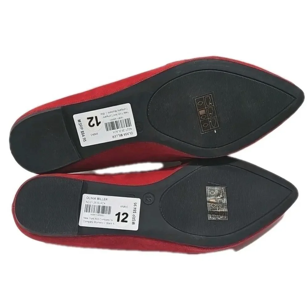 Journee Collection ~Woman Size 12~ Shoes Red Muriel NWOB.